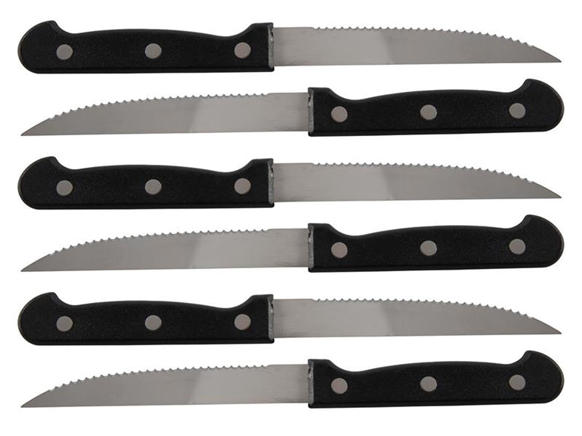 Steakknivsæt – 6 dele (21,5 cm)