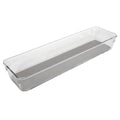 Gennemsigtig plastikbakke 32x9x5cm